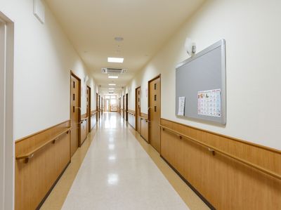 清潔な廊下の風景