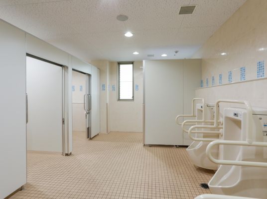 清潔なトイレスペース