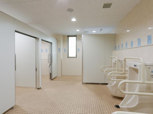 清潔なトイレスペース