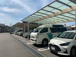 駐車場の様子
