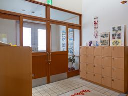 温かみのある廊下