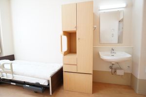清潔な居室の一角