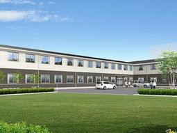 広々とした明るい外観