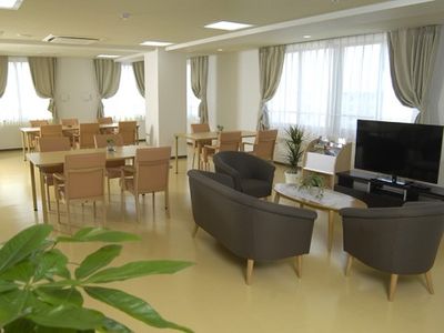 広々共用ラウンジ