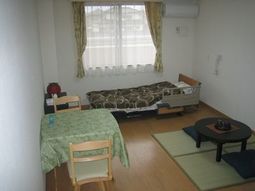 居室の一角と生活空間