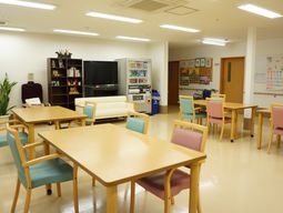 共有スペースのリビングルーム