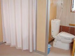 清潔なトイレスペース