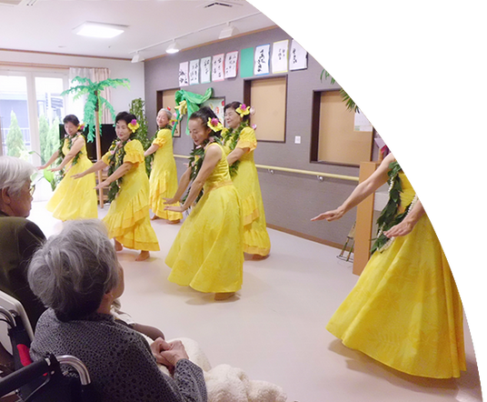 フラダンスのイベント