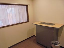 シンプルな料理スペース