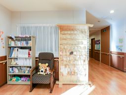 リラックスできる読書コーナー