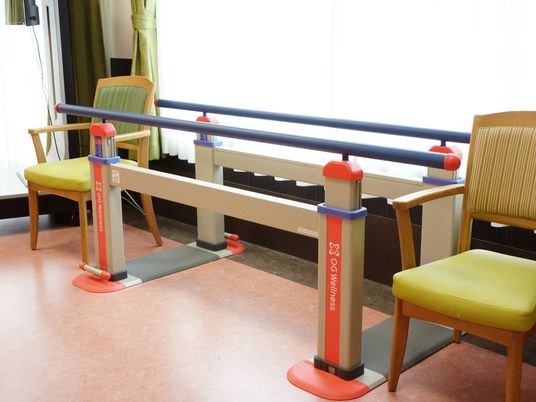 歩行訓練用器具のある部屋