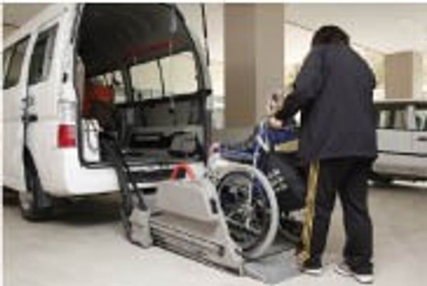 車椅子の利用風景