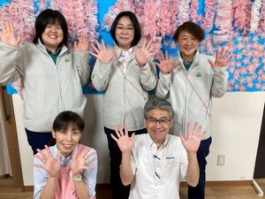 スタッフ集合の掲示物  
