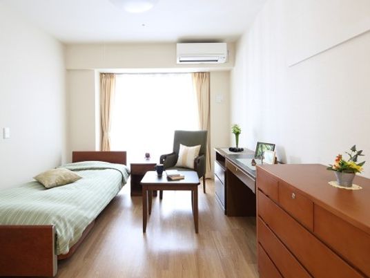 清潔感のある居室