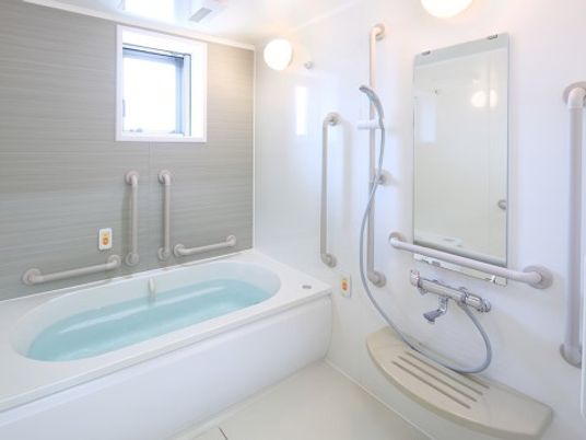 バリアフリー設計浴室