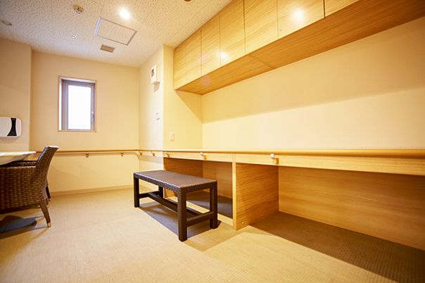開放感ある空間の居室