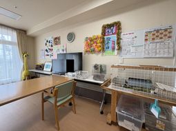 広々としたラウンジ