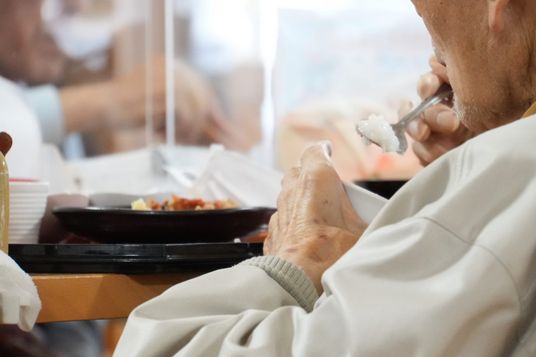 食事中の様子