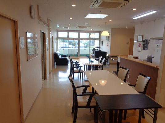 共用スペースの清潔な居室