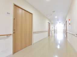 清潔感のある廊下