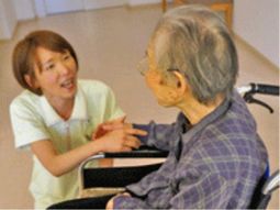 介護職員と利用者の会話
