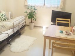 温かみのある居室風景