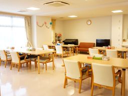 共有スペースの明るい風景