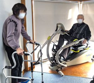 機能訓練の様子