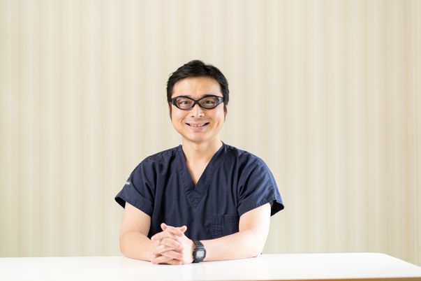 笑顔のスタッフ像