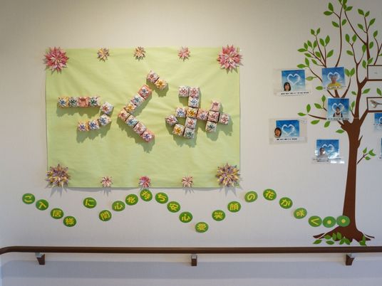 壁掲示のデコレーション