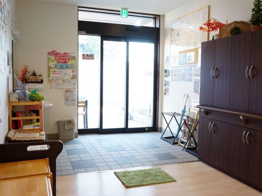 エントランスの風景