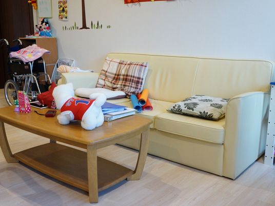 居心地の良い居室の一角