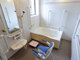 安全な浴室設備