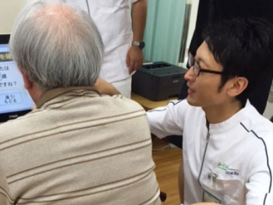 機能訓練の様子