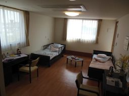 明るい個室空間