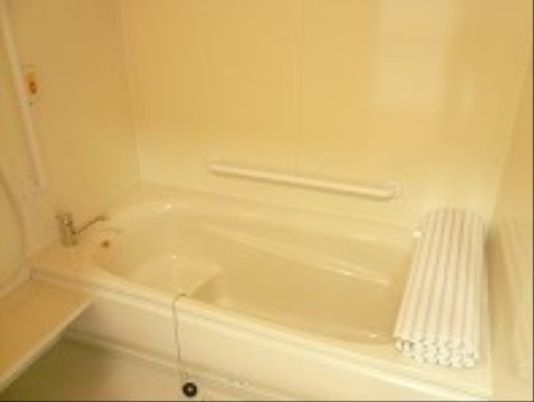 明るい清潔な浴室