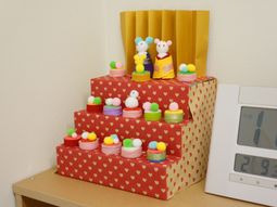 カラフルな手作り飾り