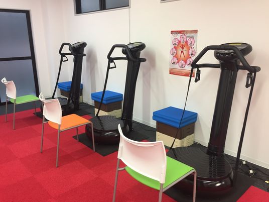 トレーニング設備の部屋