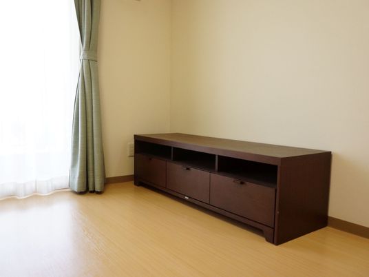 清潔な居室の一角