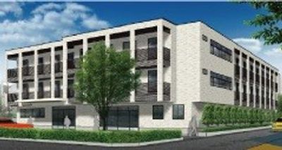 きれいな外観の施設