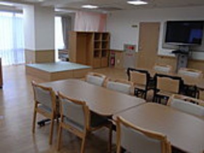 広々とした共有スペース