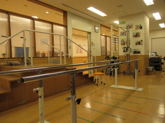 トレーニング器具のある部屋