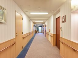 清潔な廊下の風景