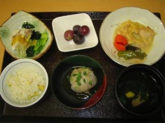 栄養バランスの取れた食事内容