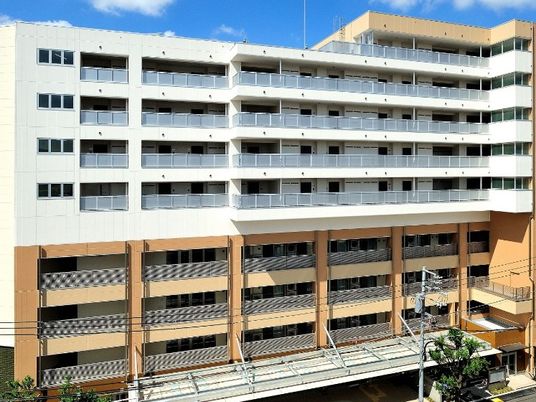 介護施設の外観  