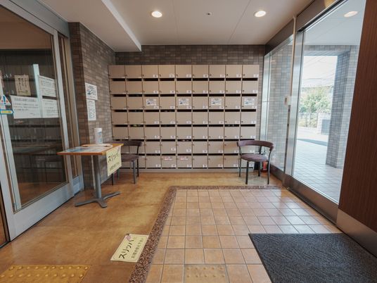 広々としたエントランス