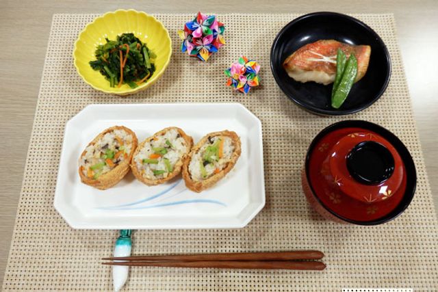 季節を味わう料理 料理 色とりどりの料理が並び、季節感を楽しむことができます。食の楽しさが広がります。