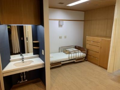 温かい雰囲気の居室