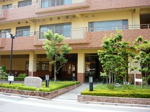 緑豊かなエントランス