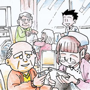 くつろぎの共有スペース